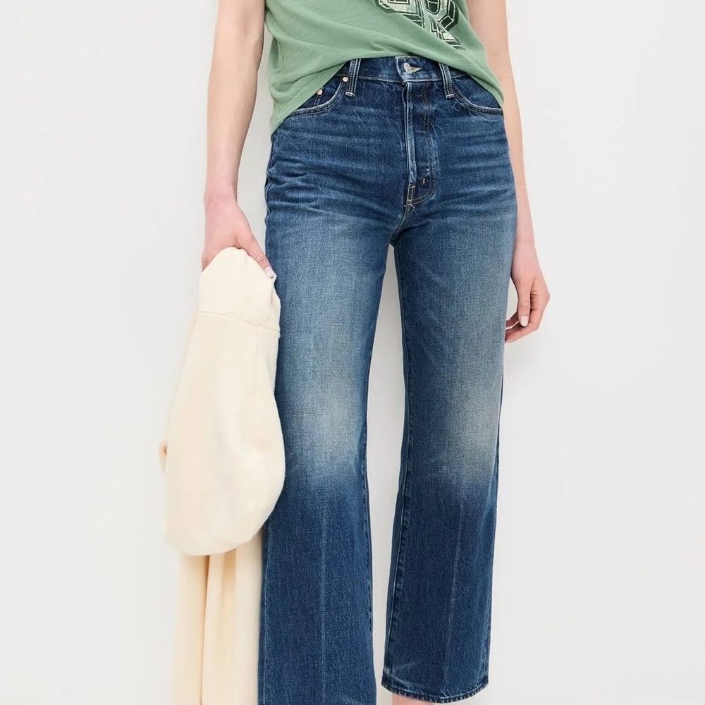 MOTHER Blue Flare Jeans
